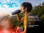 Termo Botella Hydrate 710ml Frio Calor Acero Inoxidable  Verde