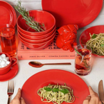 Taza De Té 200 Cc C/ Plato De Unni Red - Oxford