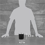 Taza Legendary Camp de 350 ml, color negro mate