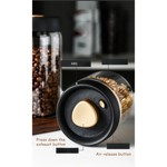 Jarra Hermética Vidrio 500ml para Café y Alimentos 1900ML