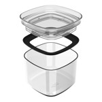 Juego de 5 tapers hermeticos block Ou Kte027nt Transparente