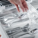 Set Organizador Cajones 5 piezas Ou Kte1000nt Transparente