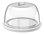 Campana Porta Quesos Break Ou Qm400 Color Blanco