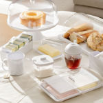 Combo 4 Articulos Ou Accesorios de Cocina Color Blanco