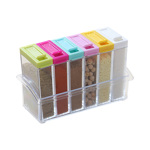 Especiero 6 Frascos Gadnic ESPC6 Para Condimento Especias
