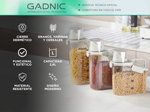 Kit x3 de Dispenser Cerealero Gadnic Alimentos Ecologico