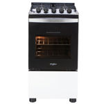 Cocina a gas Whirlpool  Blanca 49 cm