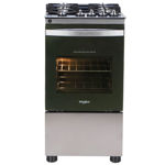 Cocina a gas Whirlpool  inoxidable 51 cm con Grill