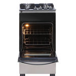 Cocina a gas Whirlpool  inoxidable 51 cm con Grill