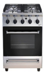 Cocina Morelli 550 Ferro 018075 Color Acero Y Negro