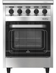 Cocina Morelli Forza De 55cm Inox 4 Hornallas