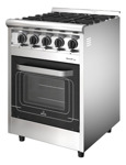 Cocina Morelli Forza De 55cm Inox 4 Hornallas