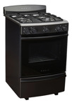 Cocina De 55 Cm De Frente Curvo Orbis 938gp4 Color Grafito