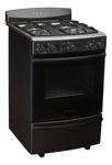 Cocina Multigas Orbis 958gp4 Color Grafito De 4 Hornallas