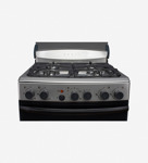 Cocina A Gas Orbis 978ac4 Acero 4/h Con Tapa De Vidrio