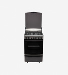 Cocina A Gas Orbis 978ac4 Acero 4/h Con Tapa De Vidrio