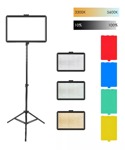 Panel De Fotografia Led Luz Estudio Colores Profesional con Tripode 2mts