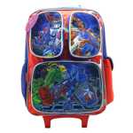 Mochila Carro 18  Avengers Marvel Niños Sp587