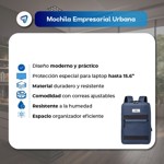 Mochila Reforzada Waggs Porta Notebook Unisex Urbana Roja