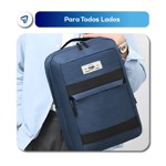 Mochila Reforzada Waggs Porta Notebook Unisex Urbana Roja