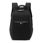 Mochila Antirrobo Zom USB Black p/notebook de hasta 15.6"