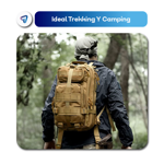 Mochila Tactica Asalto Trekking 30 Litros Negra Waggs
