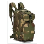 Mochila Tactica Asalto Trekking 30 Litros Camuflada Verde Militar Waggs