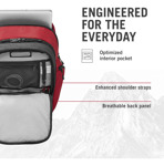 Mochila Victorinox Altmont Original Para Laptop 17 Roja