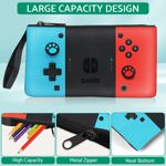 Mochila JIRAIKEI Kids Gamer para niños con fiambrera y lápiz 