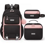 Set de mochilas Fimibuke para niñas a prueba de agua con lonchera y polietileno