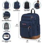 Mochila JanSport Cool con funda para portátil de 15 pulgadas Misty Rose
