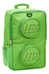 Mochila Lego Verde Con Diseño De Ladrillo