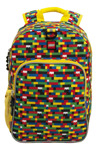 Mochila Lego Heritage Clásica Para Niños Con Diseño De Pared