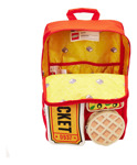 Mochila Lego Azulejos Rojo Para Niños