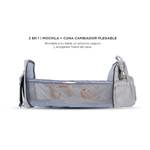 Mochila Maternal Azul Gadnic Pañalera Cuna Portátil