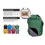 Bolso Maternal South Port S47 By Gadnic con Cambiador Mochila Porta Mamaderas Térmica