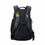 Mochila de voleibol Wilson AVP negro/amarilla para todas las estaciones