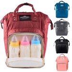 Bolso Maternal Bordó South Port S46 By Gadnic Porta Mamaderas Térmico