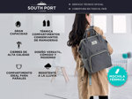 Bolso Maternal Bordó South Port S46 By Gadnic Porta Mamaderas Térmico