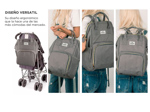 Bolso Maternal Bordó South Port S46 By Gadnic Porta Mamaderas Térmico