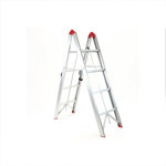 Escalera Aluminio plegable Ultra Compacta 4 escalones
