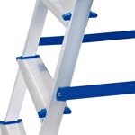 Escalera Aluminio Tipo Tijera Plegable 6 Escalones Mor 5104