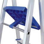 Escalera Aluminio Tipo Tijera Plegable 6 Escalones Mor 5104