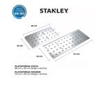 Escalera Aluminio 4x4 Articulada Plegable Stanley + Chapones