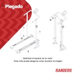 Cinta Caminadora Randers ARG-051 Magnética Monitor Elec.