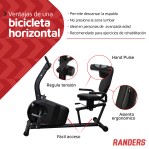 Bicicleta Fija Horizontal Randers ARG-2540 Magnetica Regulable