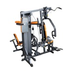 Multigimnasio Ranbak 660 con prensa, Flexor y banco scott