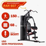 Multigym Con Banco Scott Ranbak 607 C/68 Kg Super Reforzado