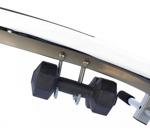 BANCO PARA ABDOMINALES CON MANCUERAS ARG-207