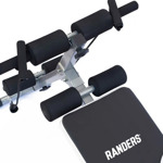 BANCO PARA ABDOMINALES CON MANCUERAS ARG-207